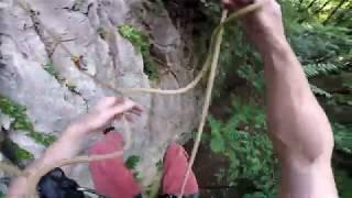 Test falls - Backfeed, cache loop, etc. | Lead rope solo free climbing