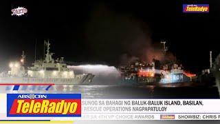 Flash Report: Pampasaherong Barko, nasunog sa bahagi ng Baluk-Baluk Island | SAKTO (30 Mar 2023)