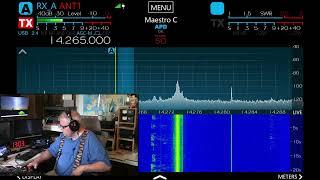 Rematch Once Again! Weak Signal SSB Test Part 03   Flex 8600 vs Icom 7760
