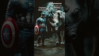 Incredible Transformation - Avengers to Animals #fusiontech #artificialintelligence #viralshorts