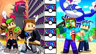 ELEMENTAL LUCKY BLOCK WALLS In MINECRAFT PIXELMON!