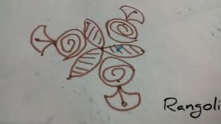 || Rangoli muggulu || rangoli designs with dots || @PramilaRangoli