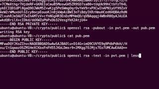 Public Key Cryptography - RSA using OpenSSL