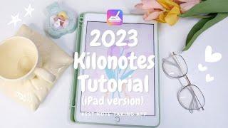 2023 Kilonotes Tutorial & WalkThrough - Best Note Taking App for iPad #notetaking #digitalnotes