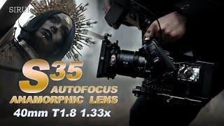 SIRUI 40mm T1.8 1.33x Autofocus Anamorphic Lens – Unlock Your Cinematic Potential