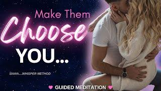 BE THEIR CHOSEN ONE ⭐️ POWERFUL Whisper Method SP Meditation