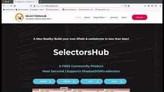 Installing SelectorsHub on All Browser by Sanjay Kumar