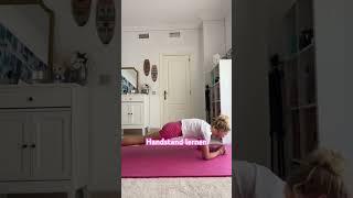 HANDSTAND LERNEN TUTORIAL ANFÄNGER @MavieNoelle