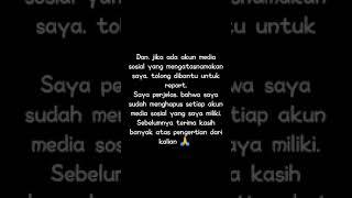 NANAD APR INGIN MEMINTA MAAF KPD KALIAN SEMUA