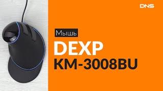 Распаковка мыши DEXP KM-3008BU / Unboxing DEXP KM-3008BU