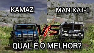 RTHD KAMAZ VS MAN KAT-1 QUAL MELHOR TESTE DE CAMINHÕES