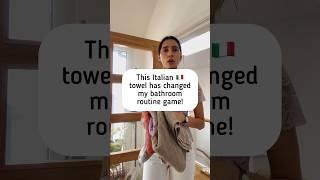 The special  Italian towel!