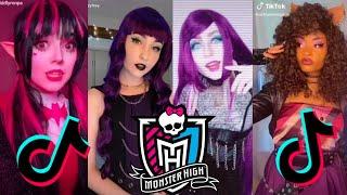 МОНСТЕР ХАЙ МАКИЯЖ ПОДБОРКА ИЗ ТИК ТОК И ЛАЙК MONSTER HIGH TIK TOK