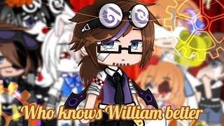 Who knows William Afton Better | ️Read Description️ | FNAF Gacha