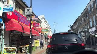 DRIVING DOWNTOWN LONDON | Pollards Hill to Sydenham | London City Vlog