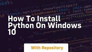 How to install python on ubuntu 18 04