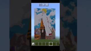 Naruto 7th hokage Minecraft pixel art #shorts #minecraft #viral #trending