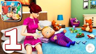 Virtual Mother Baby Sim Games - Naughty Baby Gameplay Walkthrough Part 1