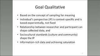 "Sampling Design in Mixed Research (MR)" - Kathleen M. T. Collins