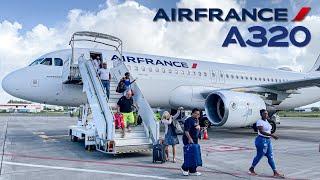 Air France Airbus A320 ️ FULL FLIGHT REPORT  Fort-de-France - Pointe-à-Pitre 