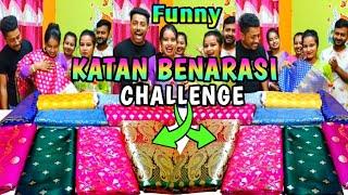 Katan Benarasi Wedding Special Saree Collection Take At Will Funny Challenge With Family