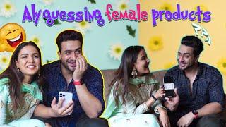 How Good Is Aly At Guessing The Female Products? | Jasmin Bhasin | Aly Goni | JasLy