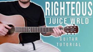 How to Play "Righteous" by Juice WRLD on Guitar for Beginners *EASY TABS*