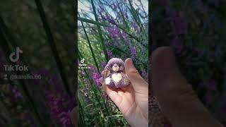 Плюшик из бисера. Амигуруми. Мастер класс. #амигуруми #бисер #бисероплетение #рукоделие #diy