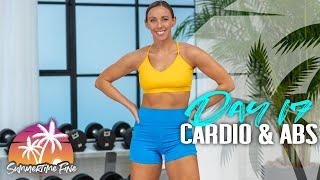 40 Minute Low Impact Cardio & Standing Abs Workout | STF 2023 - Day 17