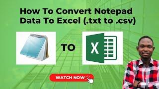 From Notepad to Excel: The Ultimate Data Conversion Guide (.txt to .csv)