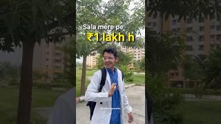 Would My MBBS Friends Lend Me Money? Social Experiment at AIIMS!#medico #aiims #neet #viralshorts