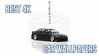 4K Minimalist BMW E36 Wallpaper | 3-Hour Screensaver