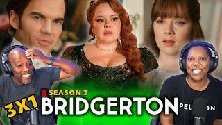 BRIDGERTON Season 3 Episode 1 Reaction and Discussion 3x1 | Out of the Shadows