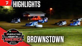 Castrol FloRacing Night in America at Brownstown Speedway 9/25/24 | Highlights