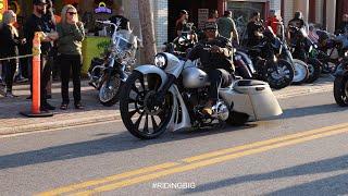 2025 DAYTONA BIKE WEEK, DAYTONA BEACH FLORIDA, MOTORCYCLES, HARLEYS, BAGGERS