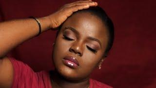 EASY SOFT GLAM MAKEUP TUTORIAL||DARK SKIN||WOC||AVA ANTHONY
