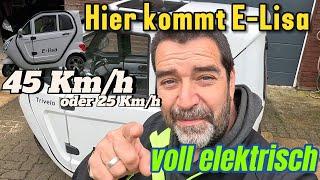 China 45km/h Elektro Kabinenroller ‼️Was bietet E-Lisa für 8.290,-€Ich schau es mir an