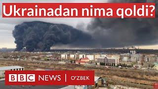 Украинадан нима қолди - Россия Украина шаҳарларини қандай  вайрон қилмоқда? BBC News O'zbek