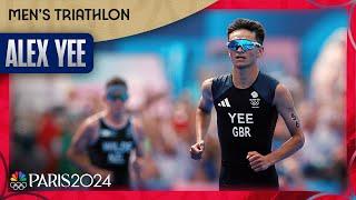 Yee DROPS THE HAMMER, surges past Wilde in final moments of triathlon | Paris Olympics | NBC Sports