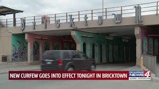 New curfew goes into effect tonight in Bricktown