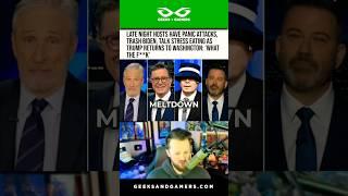 Late Night Hosts MELTDOWN Over Trumps Return