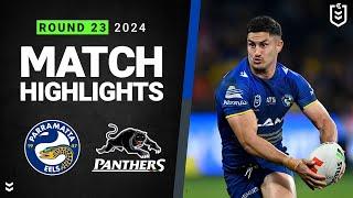 NRL 2024 | Eels v Panthers | Match Highlights