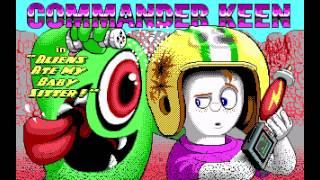 Longplay: Commander Keen 6 - Aliens Ate My Baby Sitter! (1991) [MS-DOS]