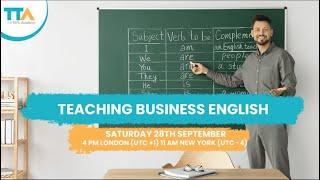 Teaching Business English | The TEFL Academy