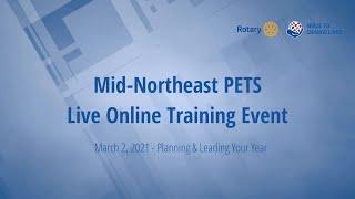 2021 Mid-Northeast PETS Week #1 - March 2, 2021