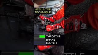 How to do Heel and Toe w/ Visualizer #shorts