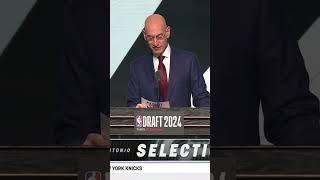 San Antonio Spurs Select Stephon Castle with the 4th Overall Pick #NBADraft #Spurs #NBA