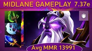  7.37e Void Spirit |K+A-D - 22 KP - 72%| Mid Gameplay - Dota 2 Top MMR