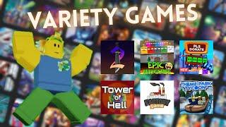 VARIETY GAMES WITH GDZ | Gdz Roblox Gamez