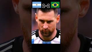 Argentina Vs Brazil world cup final imaginary 2026 | Penalty shootout| Messi Vs Neymar #shorts